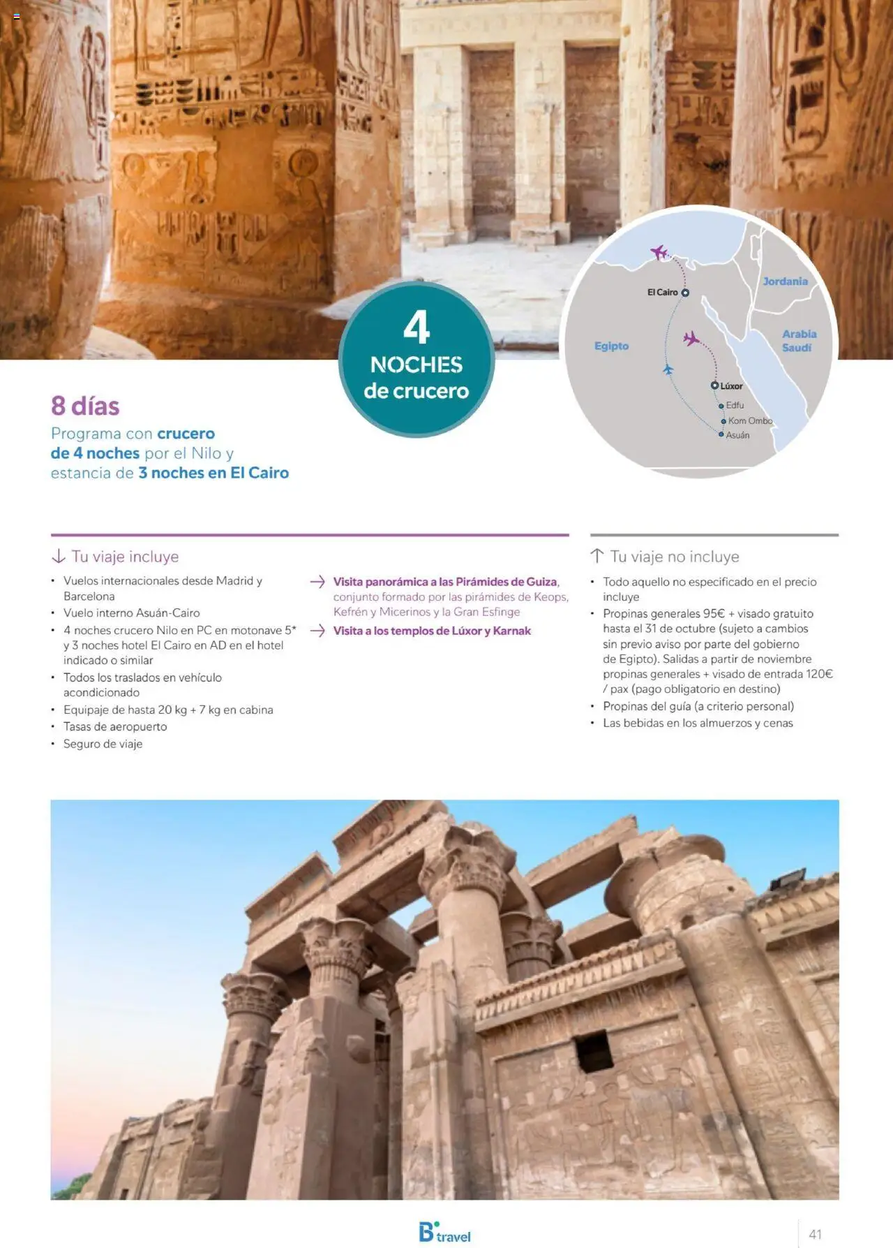 B the travel brand Egipto │ válido desde el 01.07.2025 | Página: 41