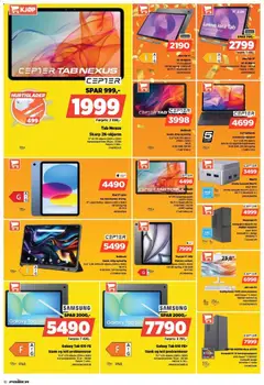 Forhåndsvisning av Power kundeavis gyldig fra 26.01.2026 | Side: 10 | Produkter: Nettbrett, Skjerm, Pc, Tastatur