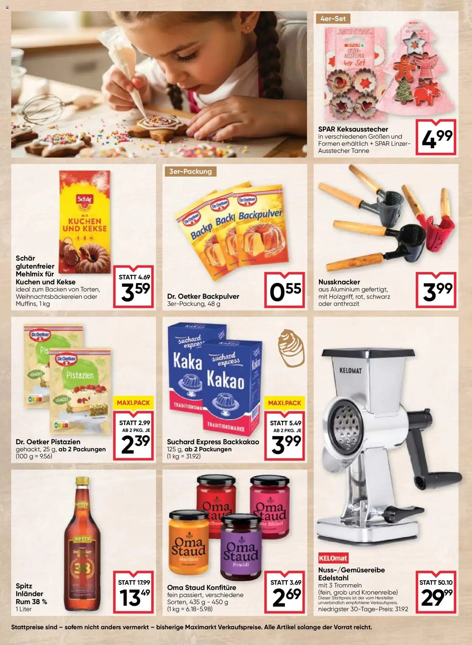 Maximarkt Backgenuss Haid, Linz gültig ab 22.10.2025 | Seite: 16 | Produkte: Kekse