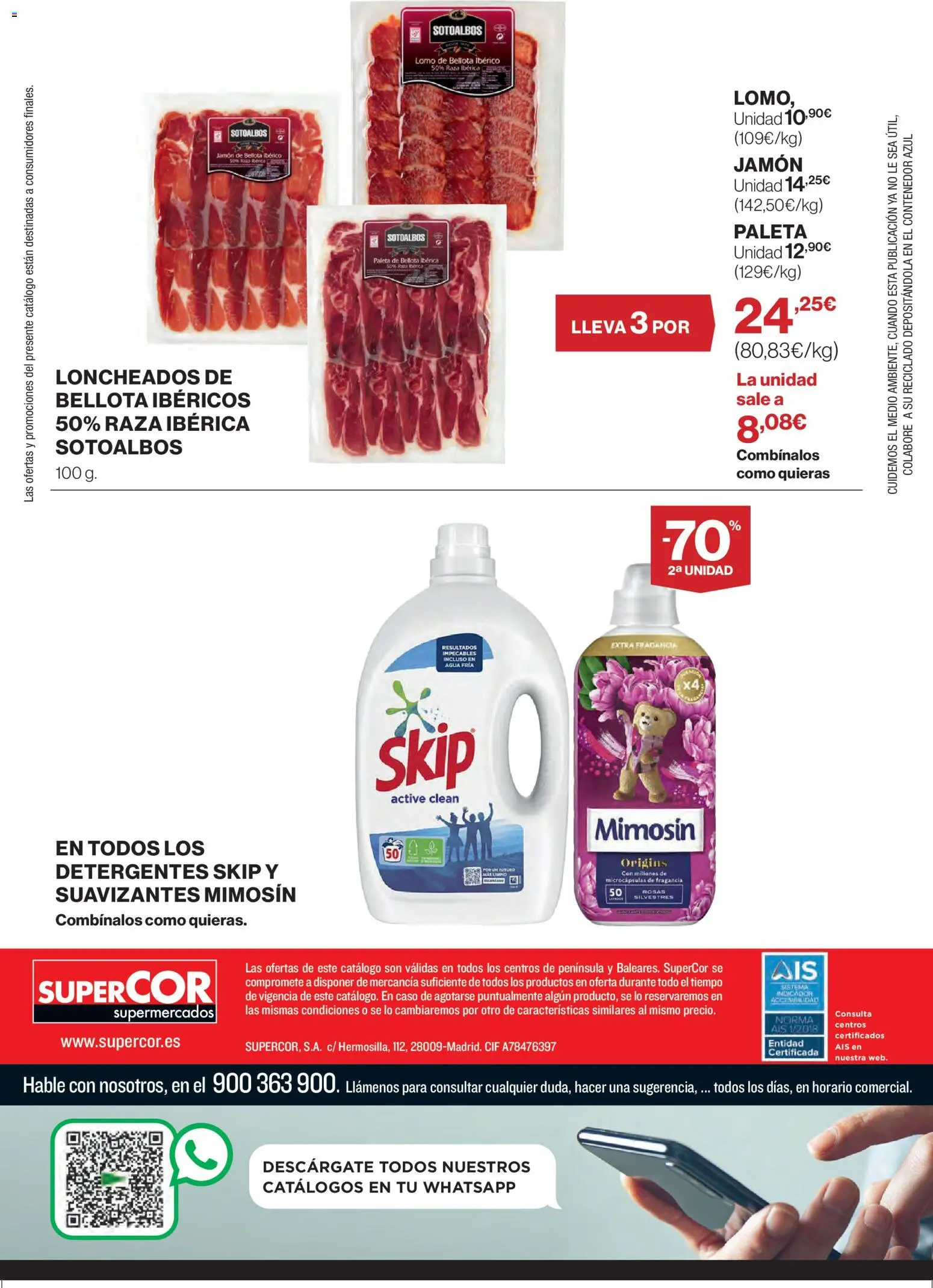 Supercor folleto │ válido desde el 06.11.2025 | Página: 32 | Productos: Fragancia, Jamón