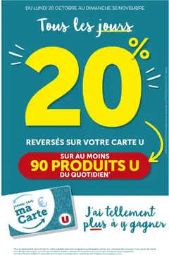 U Express - Prévisualisation de U Express - Ma Sélection Carte U Octobre valide à partir de 20.10.2025
