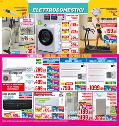 Anteprima del volantino Satur volantino valido a partire dal 08.04.2026 | Pagina: 9 | Prodotti: Lavatrice, Bilancia, Alluminio, Aspirapolvere