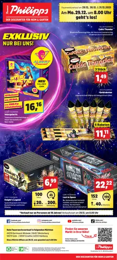 Thomas Philipps  Feuerwerksknaller ab 29.12.2025 gültig