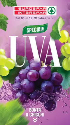 Anteprima del volantino Interspar Uva catalogo valido a partire dal 10.10.2025