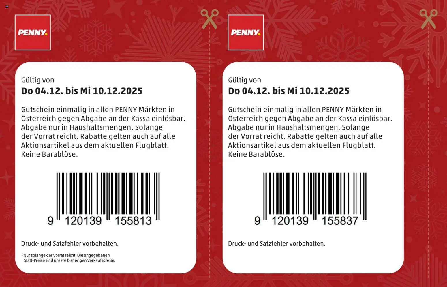 Penny Markt Gutscheine  gültig ab 04.12.2025 | Seite: 6