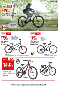 Intersport - Prévisualisation de Intersport Black Friday valide à partir de 03.11.2025 | Page: 3 | Produits: Vélo, Plateau, Cadre