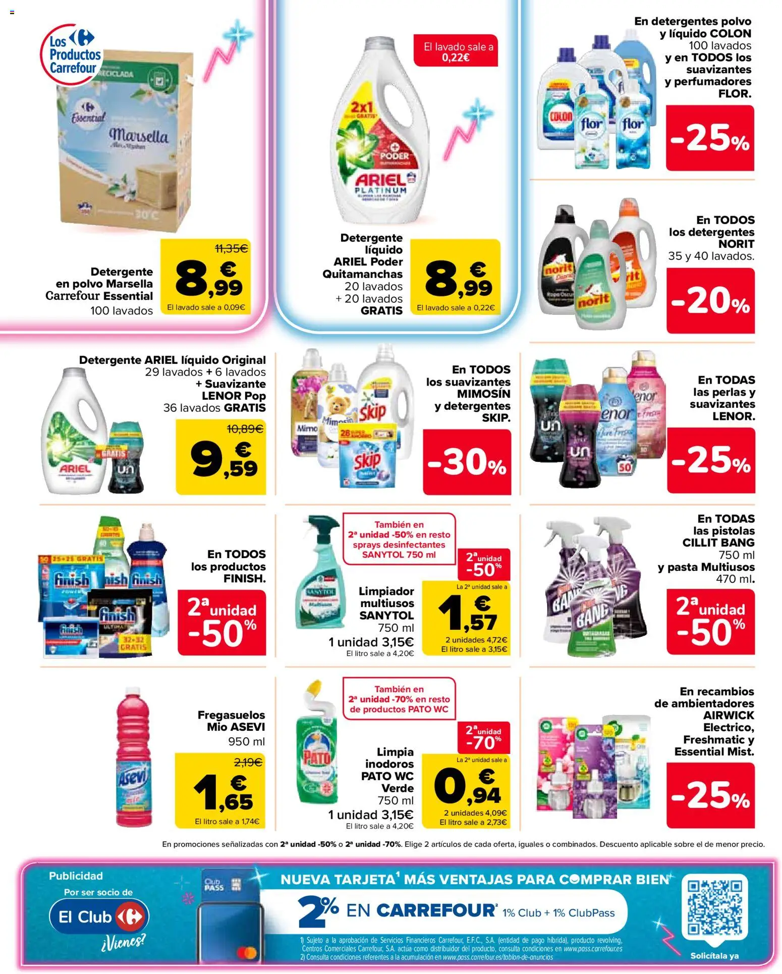 Carrefour Market folleto │ válido desde el 25.02.2026 | Página: 24 | Productos: Polvo, Quitamanchas, Detergente, Detergente líquido
