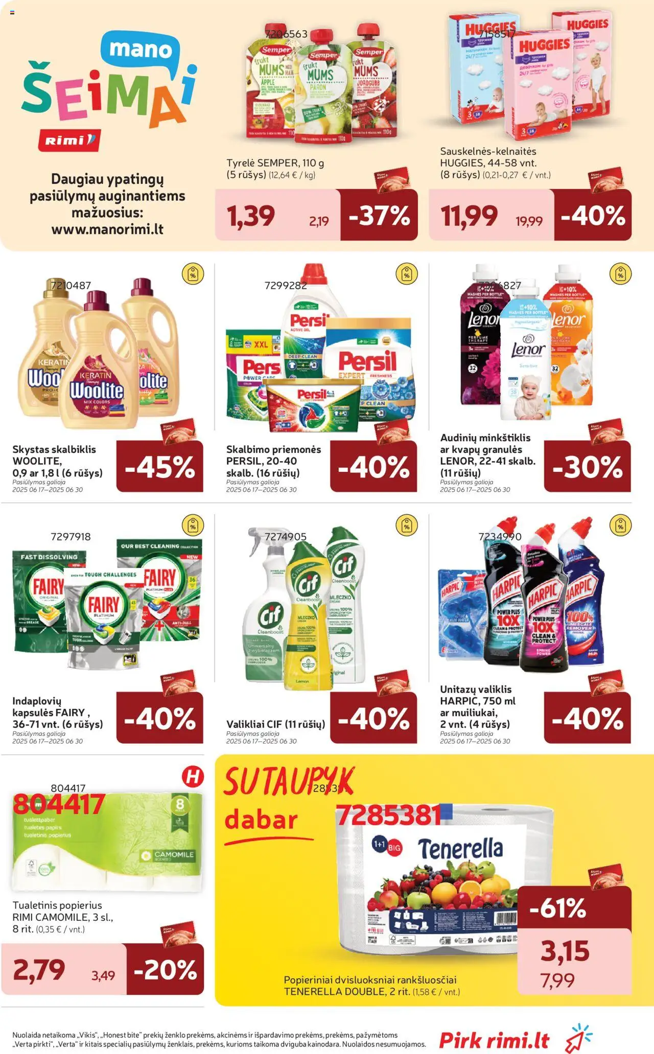 Rimi leidinys│galioja nuo 17.06.2025 | Puslapis: 29 | Prekių: Tualetinis popierius