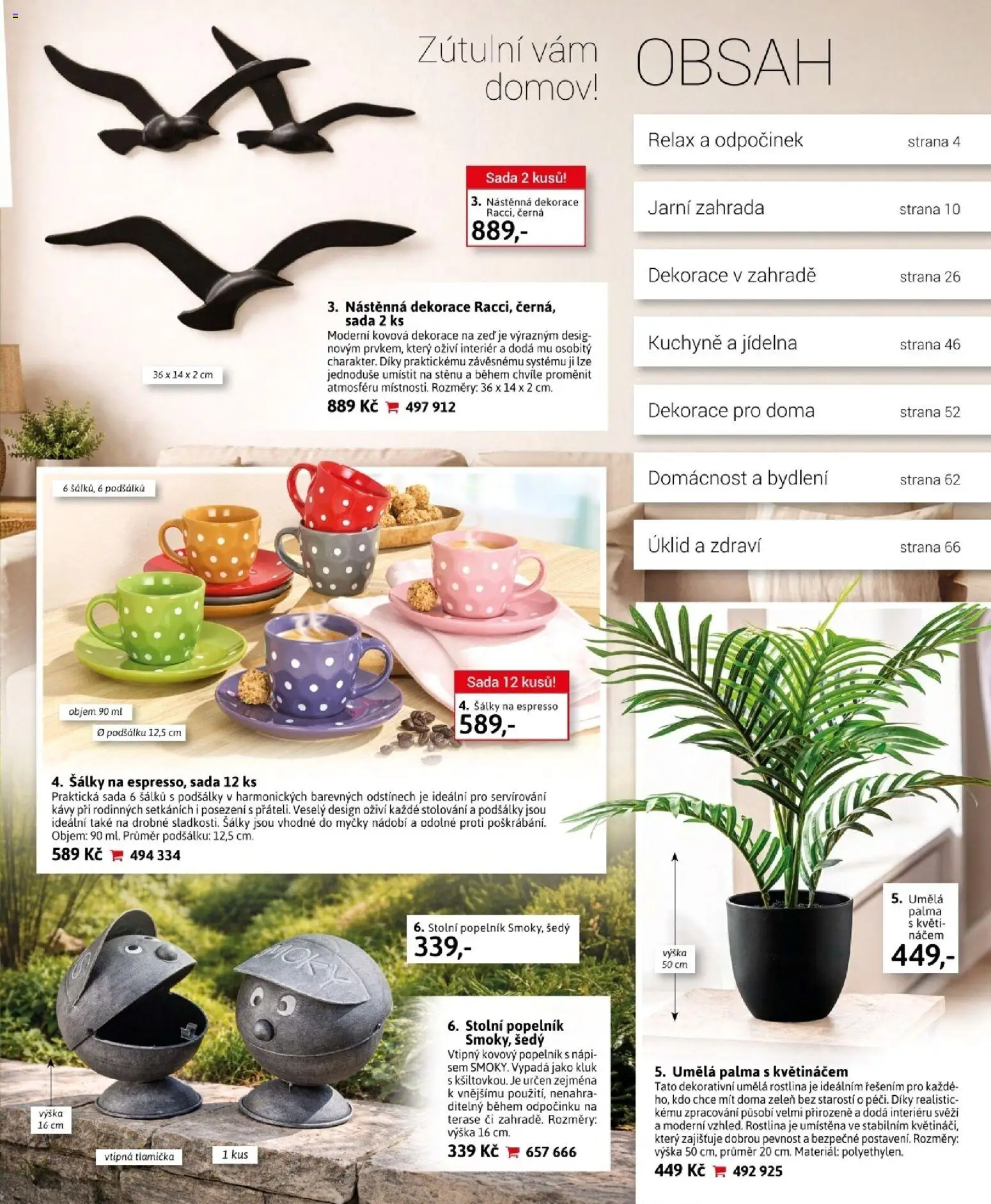 Velký Košík katalog duben 2026 od 01.04.2026 | Strana: 3 | Produkty: Zahrada, Nádobí, Kuchyně, Dekorace