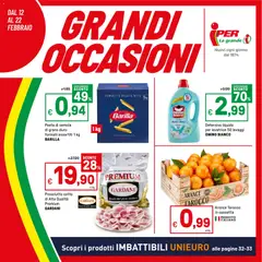 Anteprima del volantino Volantino Iper	 valido a partire dal 12.02.2026