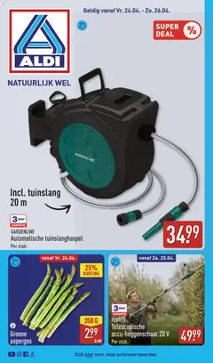 Aldi folder - Weekendfolder - Voorbeeld van een folder van Aldi, geldig van 24.04.2026