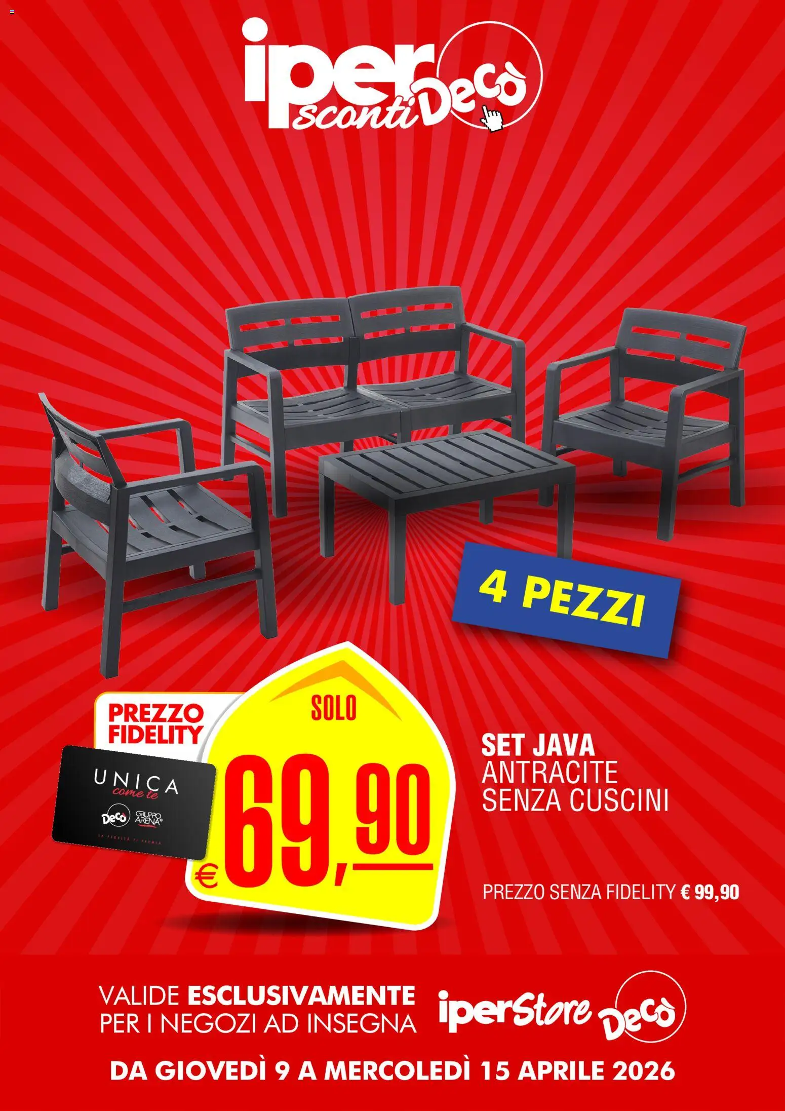 Volantino Decò del 09.04.2026 | Pagina: 14