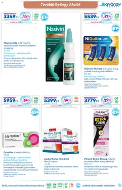 Gyöngy Patikák Akciós újság - amely érvényes a következő dátumtól: 01.10.2025 | Oldal: 15