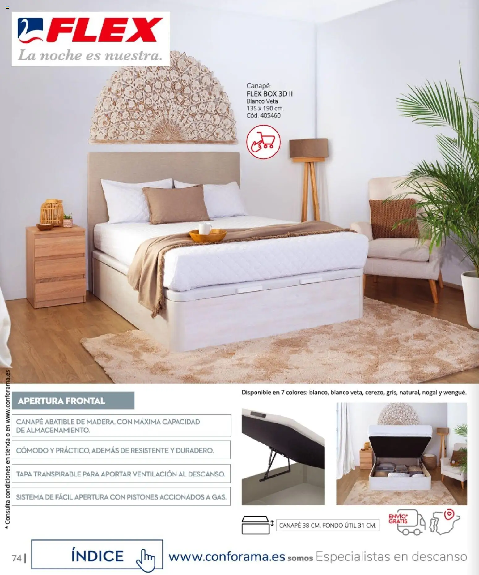 Conforama - Guía de Descanso 2026 │ válido desde el 05.02.2026 | Página: 74