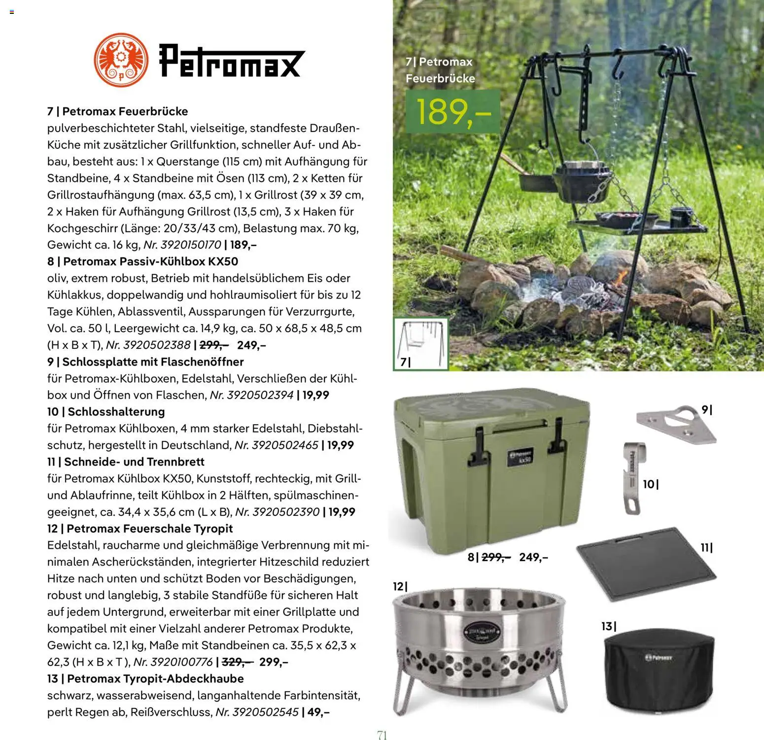 Pflanzen-Kölle GARTENMÖBEL 2026 – gültig ab 07.03.2026 | Seite: 71 | Produkte: Gewicht, Grill, Box, Eis