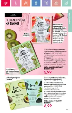 Oriflame Katalog 12 2025 od 17.08.2025 | Strona: 129 | Produkty: Maseczka do twarzy, Smoothie, Mięta, Maska