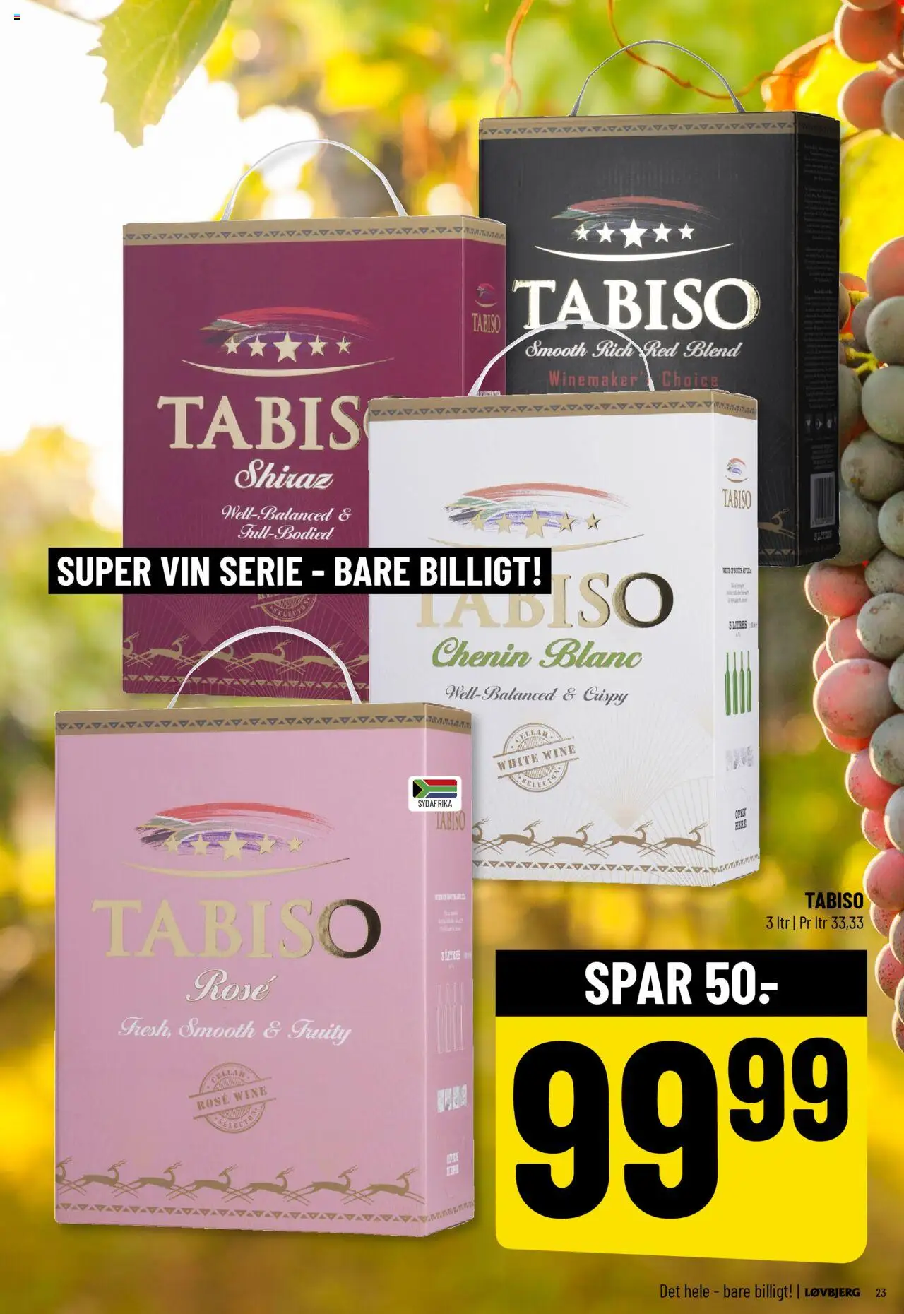 Løvbjerg Tilbudsavis gyldig fra 08.08.2025 | Side: 25 | Produkter: Vin