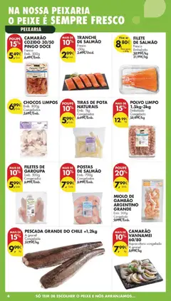 Pré-visualização PESCADA GRANDE DO CHILE +1,2kg, A granel Congelada válido de 14.04.2026 | Página: 4