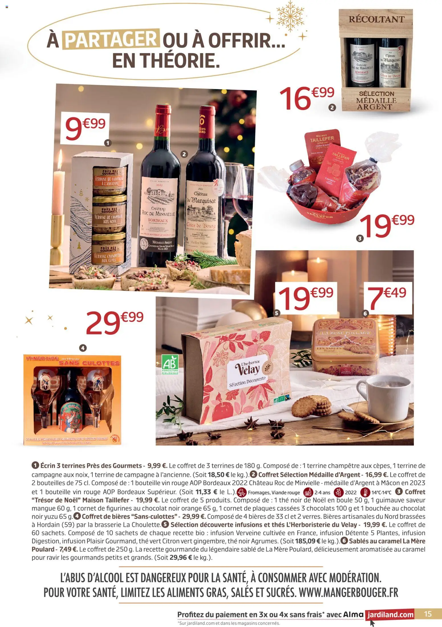 {H1} | Page: 15 | Produits: Citron vert, Mangue, Chocolat, Thé