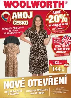 Náhled letáku Woolworth leták - Tábor od 16.04.2026