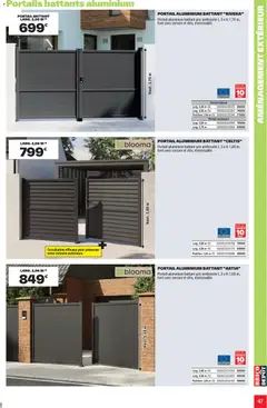 Brico Dépôt - Prévisualisation de Brico Dépôt - L'officiel du bricolage valide à partir de 25.03.2026 | Page: 47 | Produits: Portail, Livre