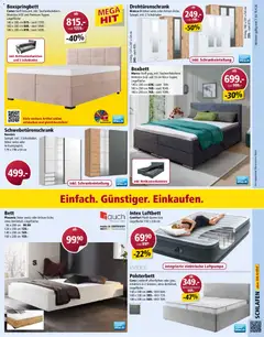 Otto's aktionen ab 07.04.2026 gültig | Seite: 11 | Produkte: Matratze, Drehtürenschrank, Bett, Boxspringbett