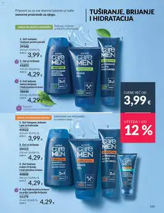 Avon - Mkatalog - Pregled kataloga iz trgovine Avon, vrijedi od 01.04.2026 | Stranica: 165 | Proizvodi: Šampon, Gel za brijanje, Gel za tuširanje, Krema