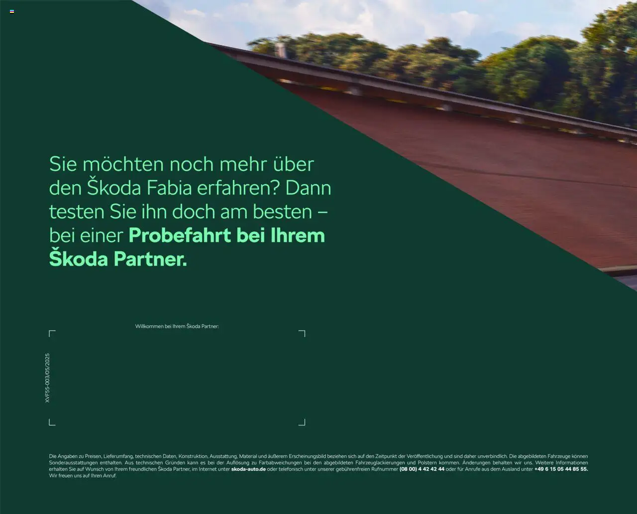 Škoda Fabia Preisliste – gültig ab 10.09.2025 | Seite: 14