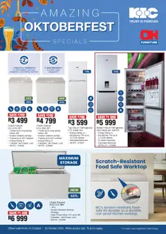OK Furniture specials catalogue – valid from 13.10.2025
