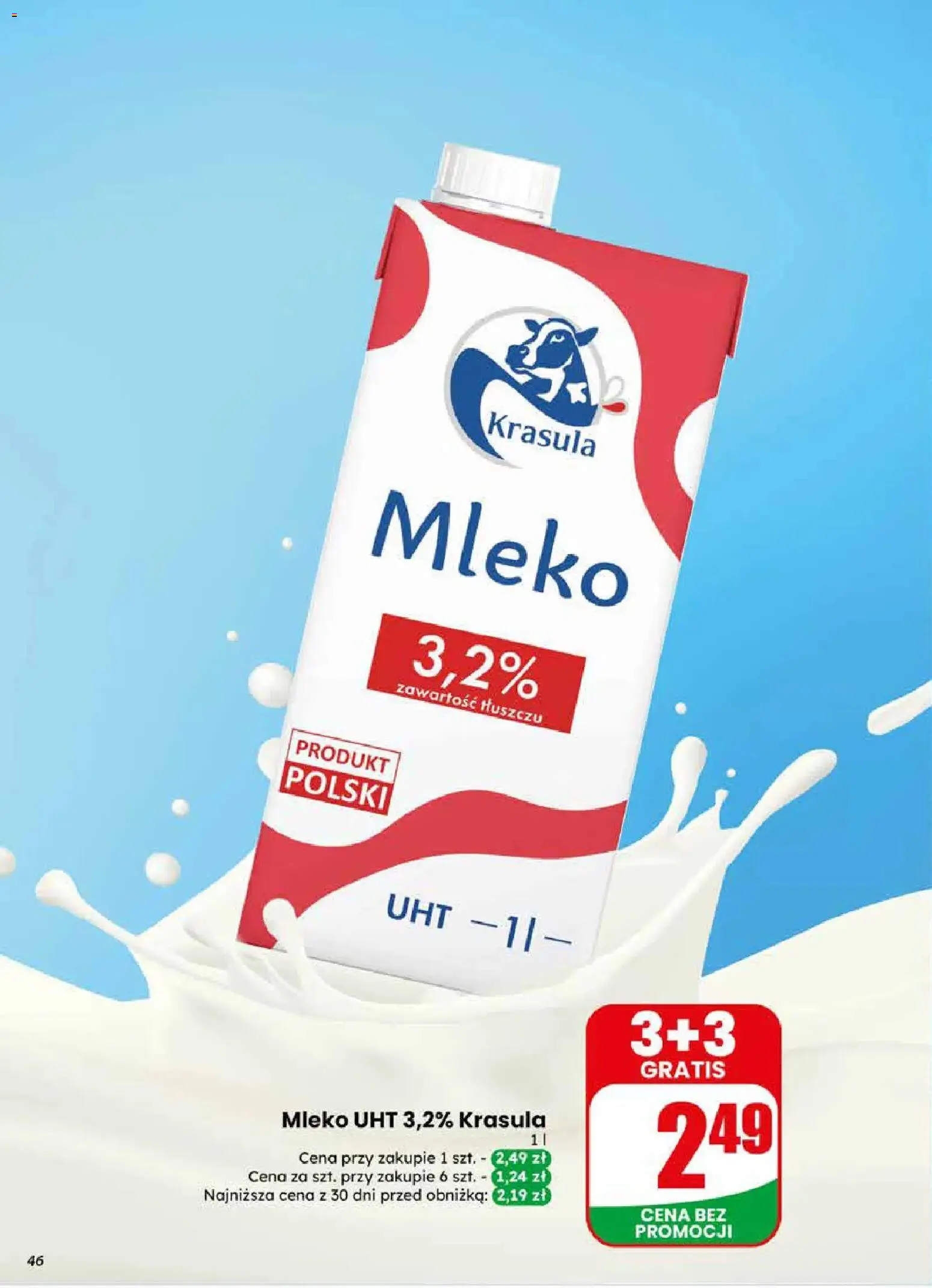 Dino gazetka od 22.04.2026 | Strona: 46 | Produkty: Mleko