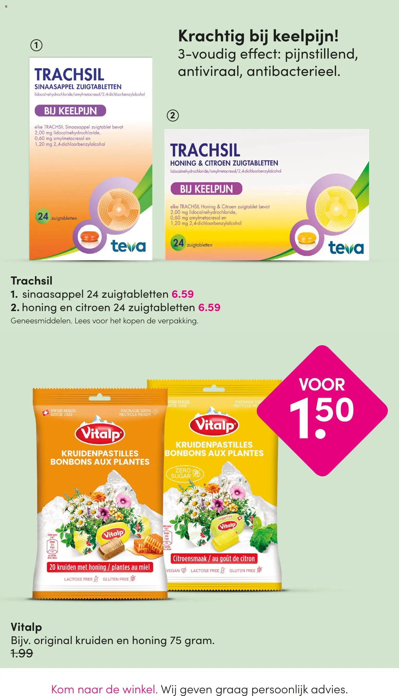 {H1} | Pagina: 38 | Producten: Citroen, Kom, Zuigtabletten