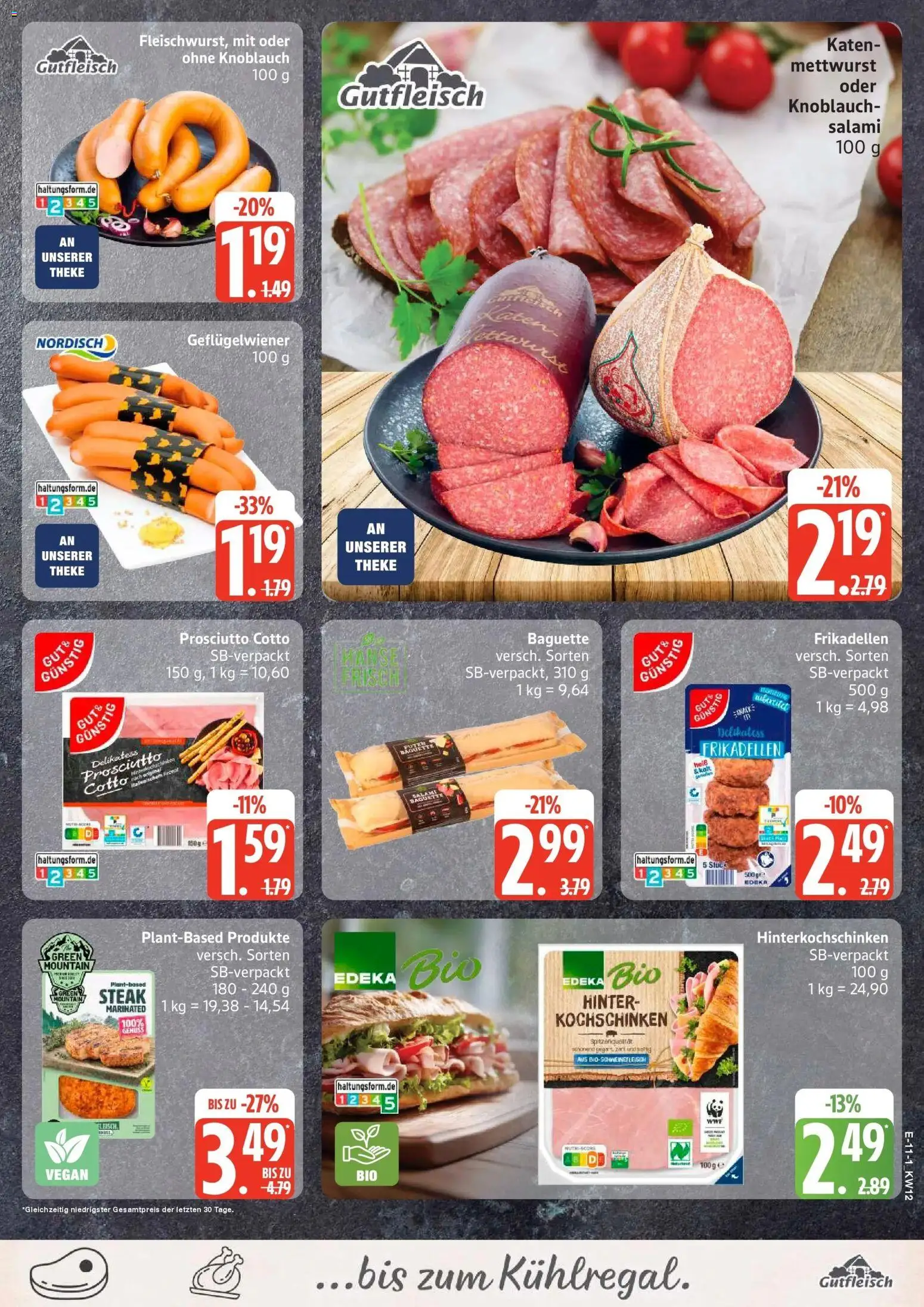 Angebote – gültig ab 16.03.2026 | Seite: 13 | Produkte: Theke, Baguette, Knoblauch, Salami