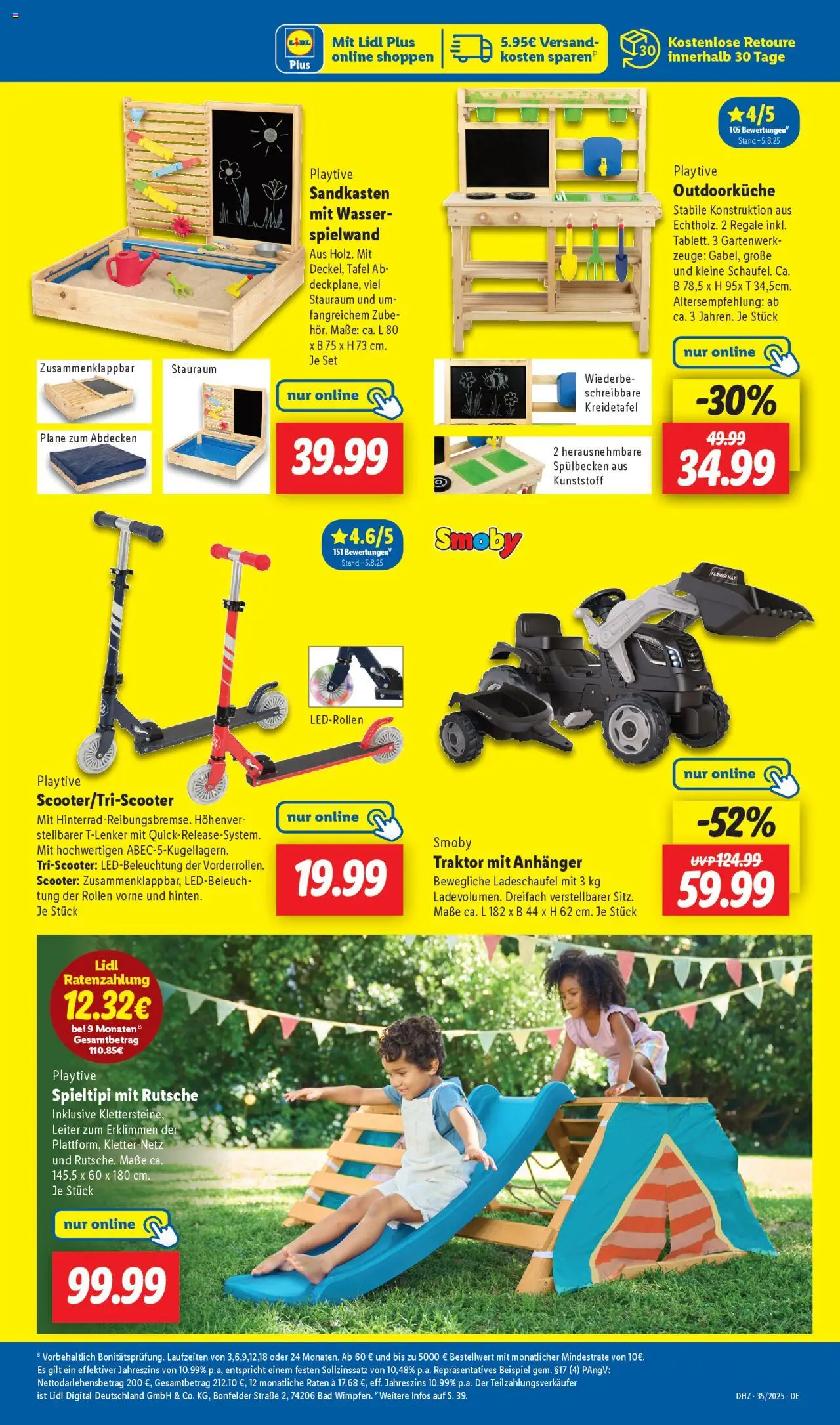 Lidl Prospekt Düsseldorf	 - gültig ab dem 25.08.2025 | Seite: 15 | Produkte: Bad, Scooter, Wasser