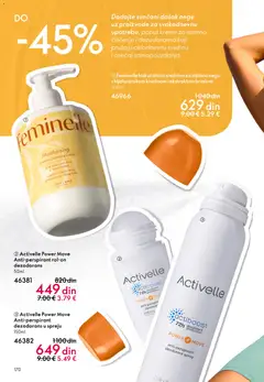 Oriflame katalog Februar-Mart 2026 - pregled Oriflame kataloga - važi od 18.02.2026 | Strana: 170 | Proizvode: Dezodorans, Antiperspirant