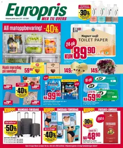 Forhåndsvisning av Europris kundeavis gyldig fra 02.02.2026