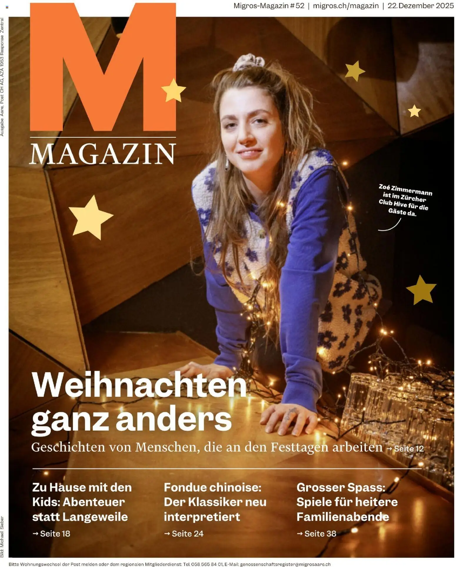 Migros Magazin – gültig ab 23.12.2025 | Seite: 1 | Produkte: Fondue
