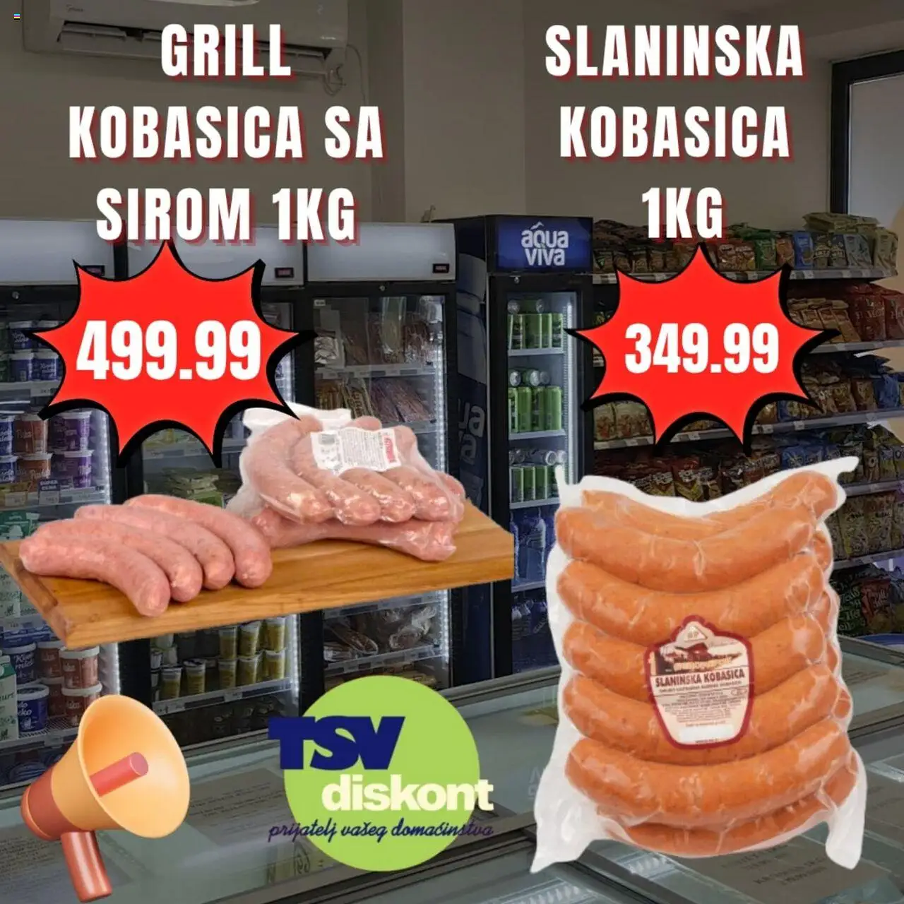 TSV Diskont katalog - važi od 31.07.2025 | Strana: 4 | Proizvode: Kobasica