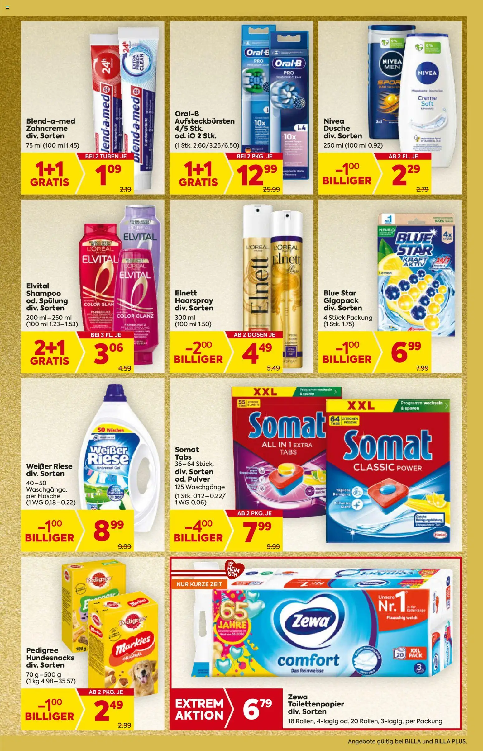 Billa Flugblatt gültig ab 27.12.2025 | Seite: 15 | Produkte: Dusche, Shampoo, Spülung, Haarspray