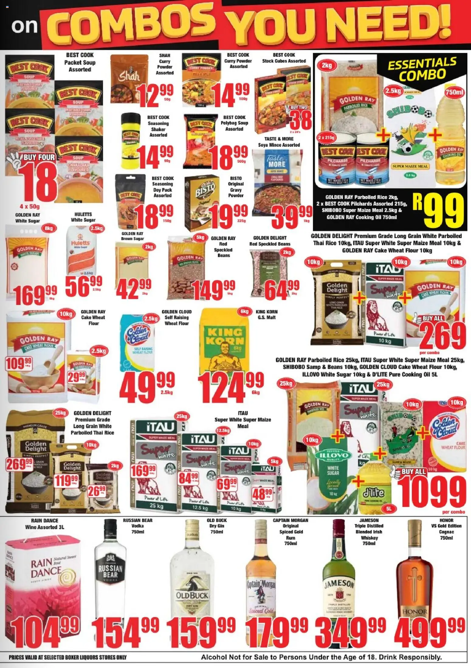 New Boxer catalogue – valid from 09.04.2026 | Page: 7 | Products: Powder, Seasoning, Soup, Whiskey