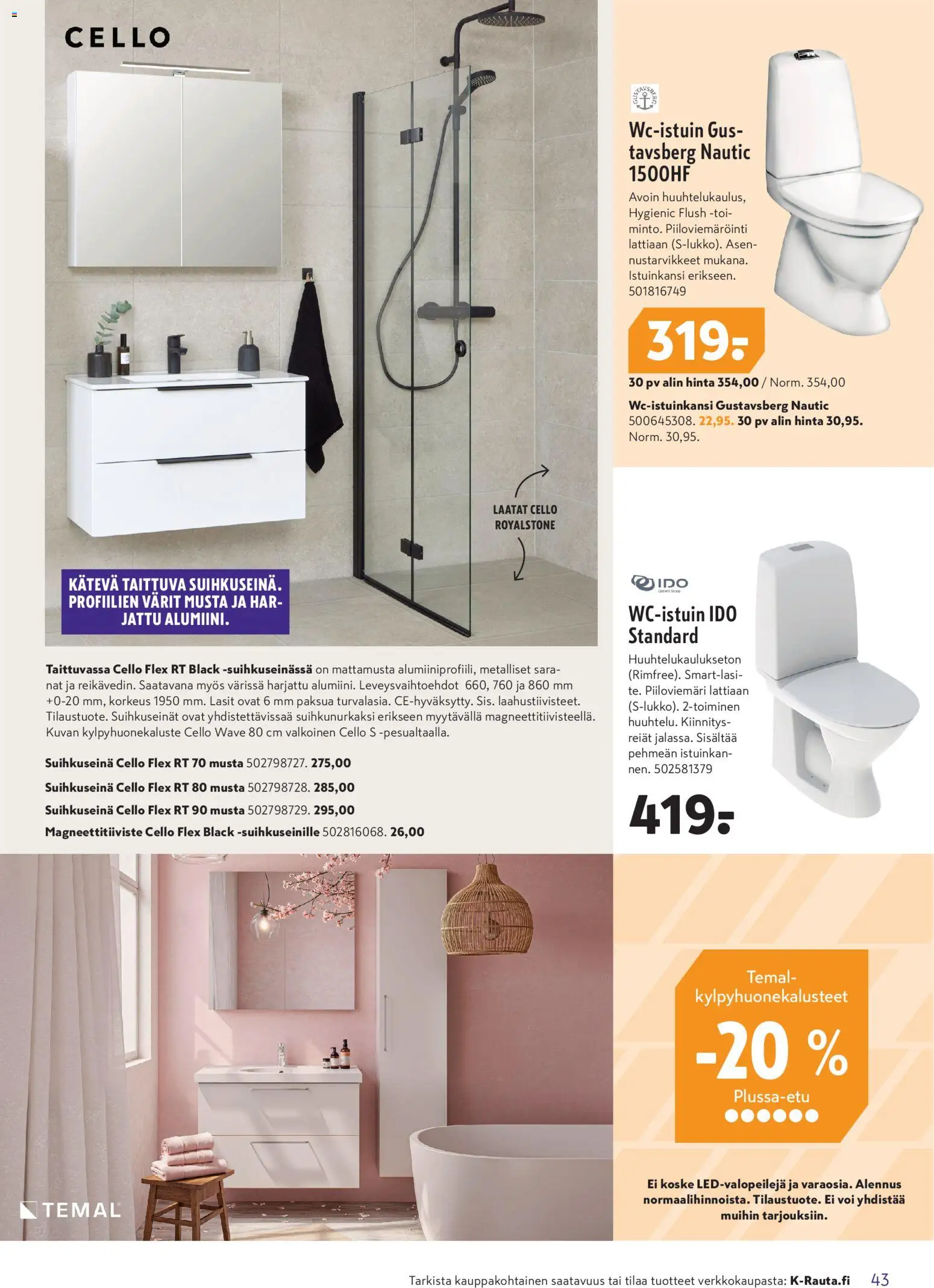 K-Rauta tarjoukset – voimassa 15.04.2026 alkaen | Sivu: 43 | Tuotteet: Voi