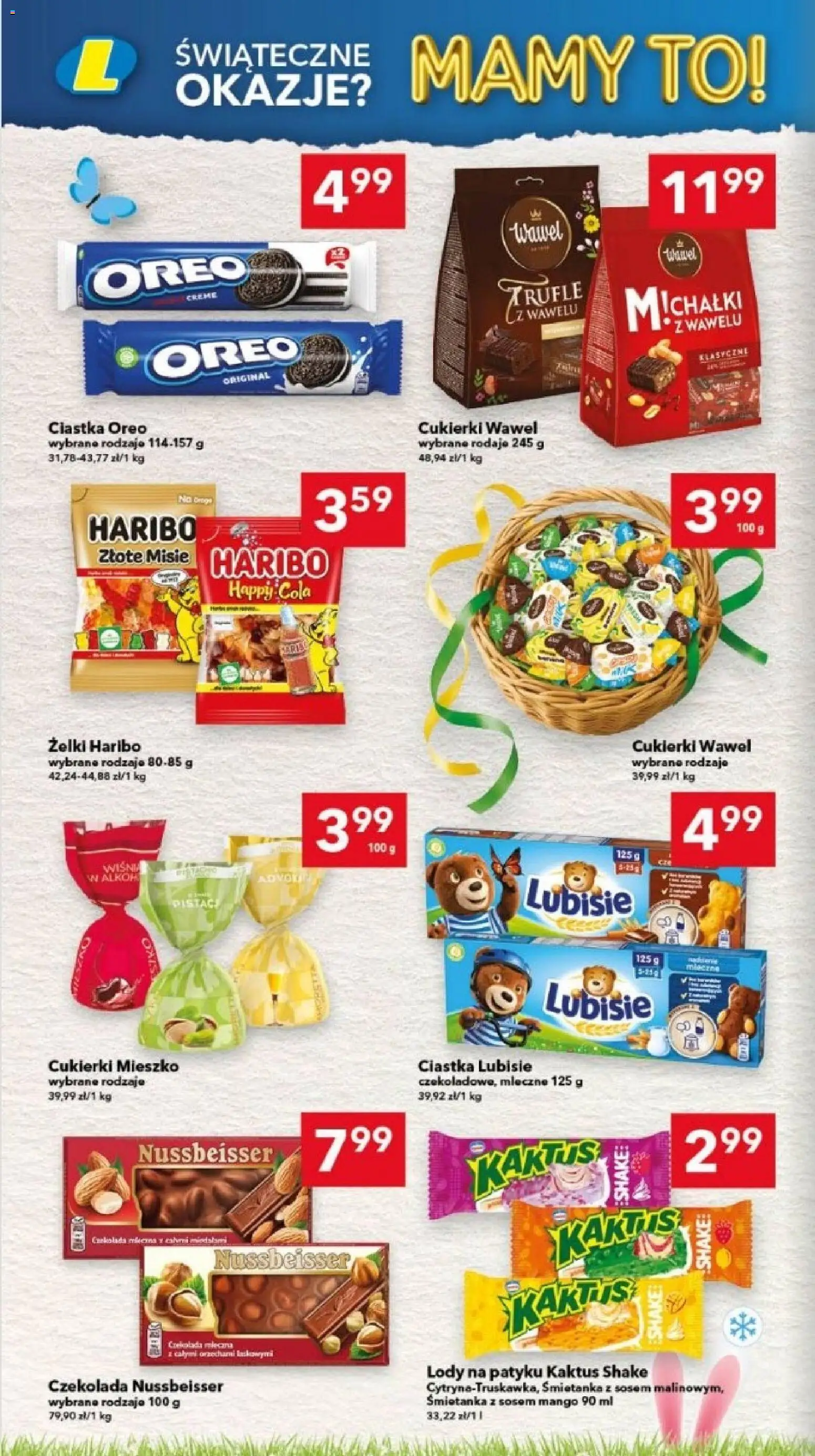 Lewiatan gazetka - Gdańsk od 26.03.2026 | Strona: 12 | Produkty: Czekolada, Cukierki, Ciastka, Lody
