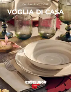 Anteprima del volantino Esselunga S Voglia di Casa Milano catalogo valido a partire dal 09.10.2025