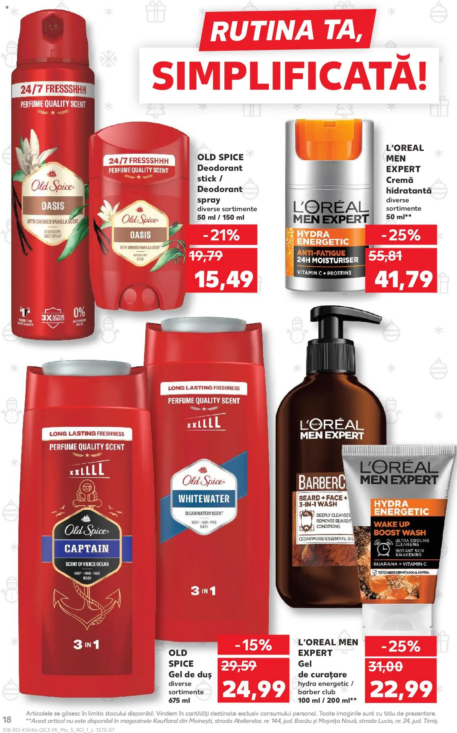Noul catalog Kaufland – valabil de la 12.11.2025 | Pagină: 18 | Produse: Kısırlaştırılmış Kedi Maması, Gel de curățare, Arapsaçı, Gel de duș
