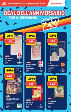 Aldi Aktionen IT ab 23.10.2025 gültig | Seite: 7 | Produkte: Edamer, Salat, Miele