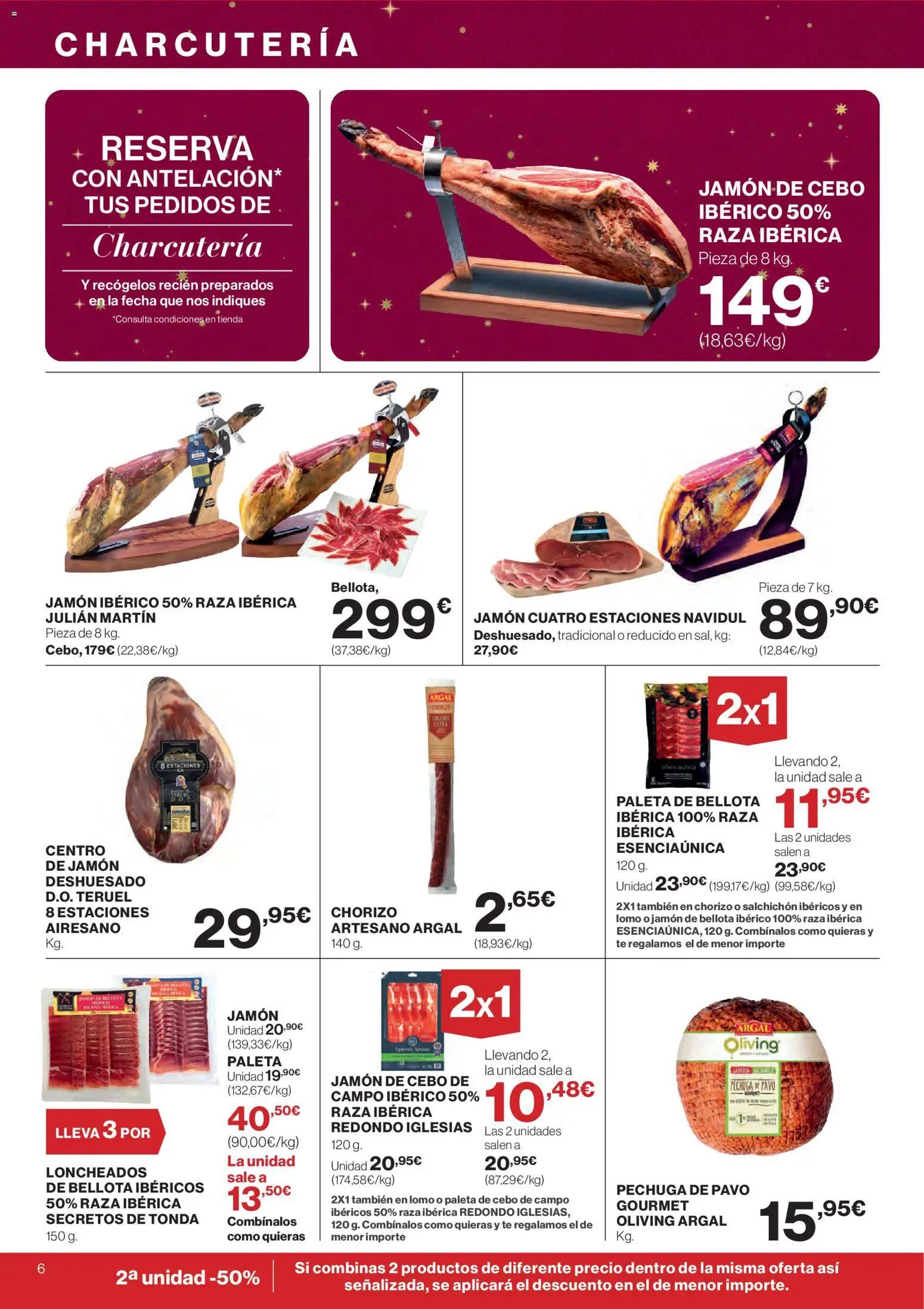 Supercor Canarias │ válido desde el 20.11.2025 | Página: 6 | Productos: Jamón ibérico, Jamón, Té