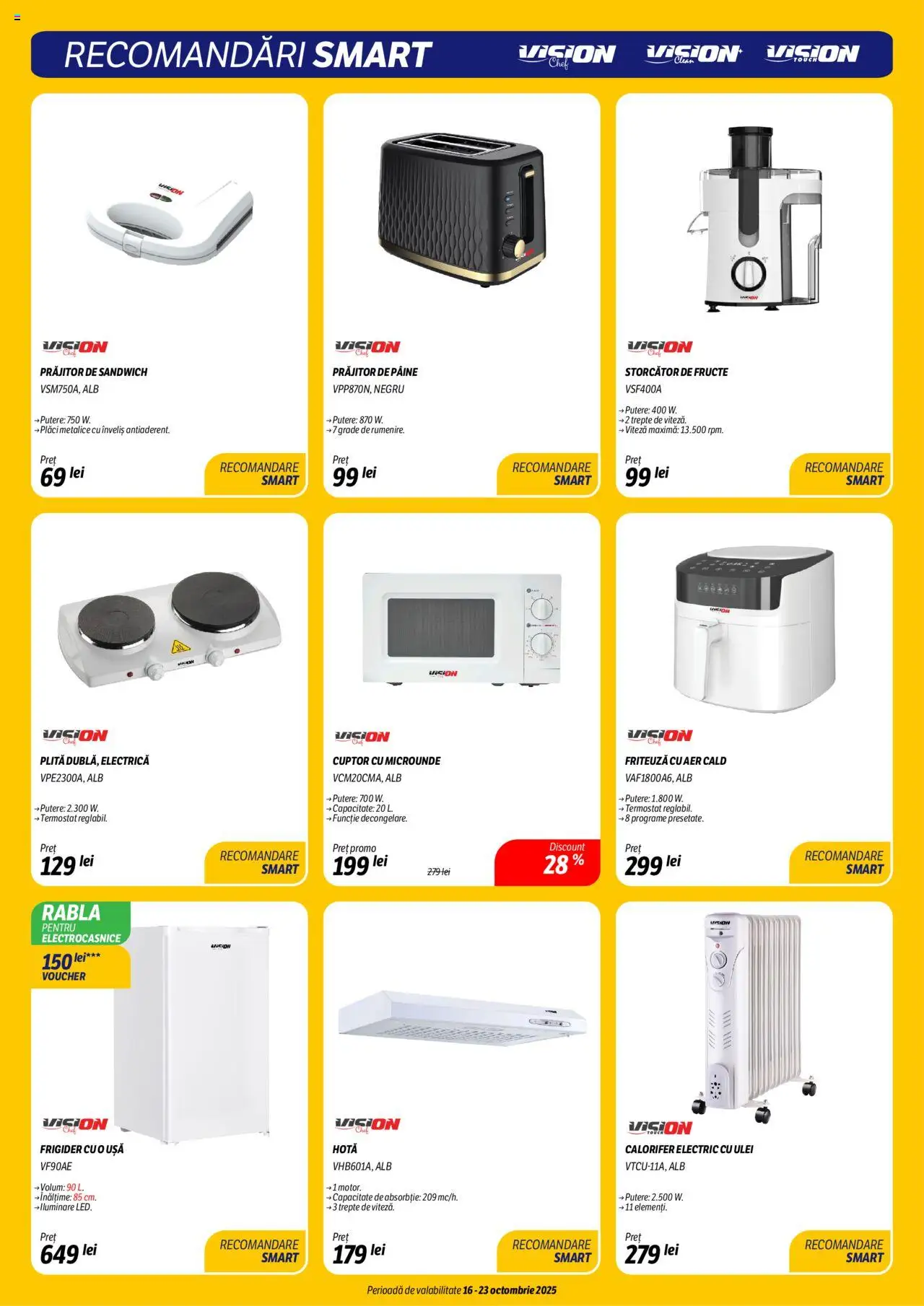 Noul catalog Flanco – valabil de la 16.10.2025 | Pagină: 25 | Produse: Frigider, Cuptor, Plită, Calorifer