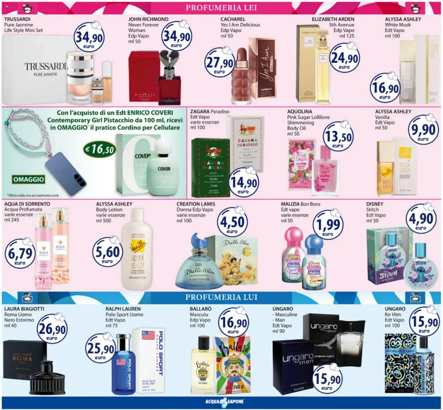 Volantino Acqua e Sapone del 09.03.2026 | Pagina: 2 | Prodotti: Cellulare, Sapone, Acqua, Polo