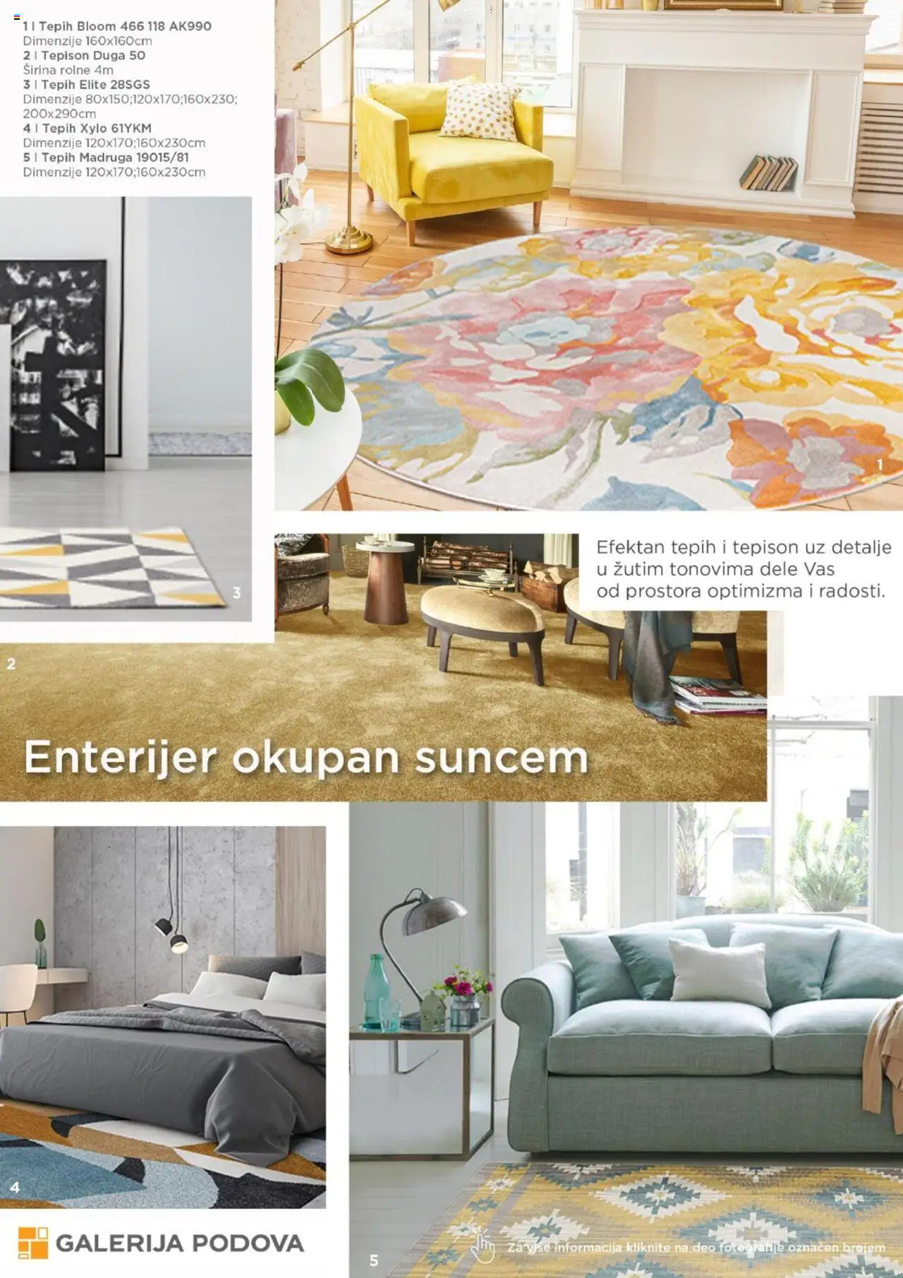 Galerija Podova katalog - važi od 20.05.2025 | Strana: 9 | Proizvode: Tepih