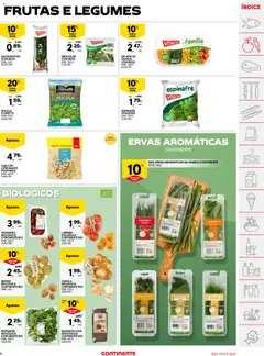 Pré-visualização BATATA BIOLÓGICA CONTINENTE BIO, Batata Biológica Continente Bio, EMB.:1 KG válido de 10.03.2026 | Página: 9 | Produtos: Brócolos, Louro, Rúcula, Salada
