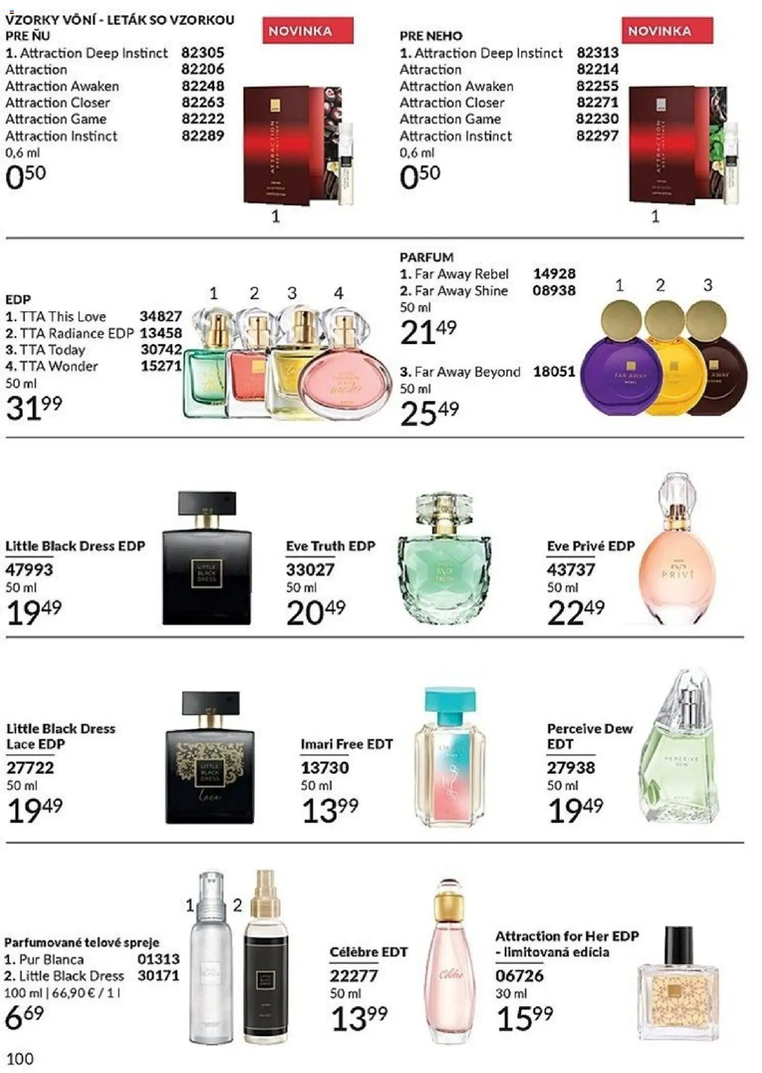 Nové Avon akcie – leták je platný od 01.02.2026 | Strana: 100